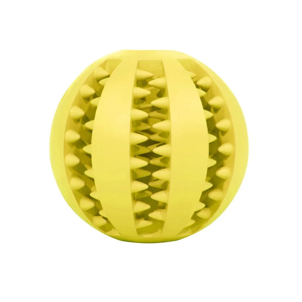 The Interactive Rubber Ball for Chewing and Pet Tooth Cleaning